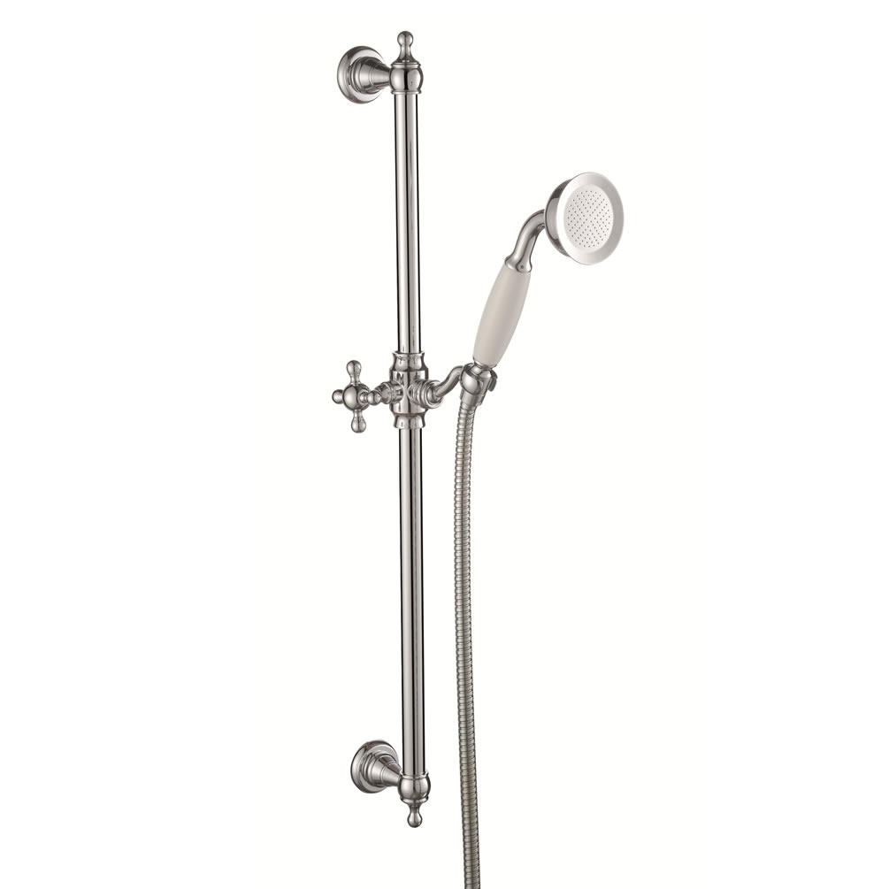 Imperial Lichfield Shower Rail Kit, Handset & Hose